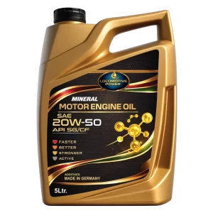 LOCOMOTIVE 20W50 SG/CF PETROL ENGINE OIL