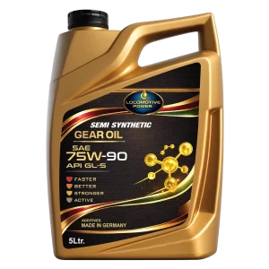 LOCOMOTIVE 75W90 GL-5 SEMI SYNTHETIC AUTOMOTIVE GEAR OIL