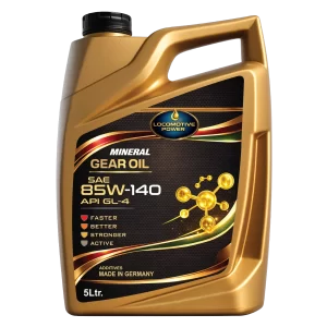 LOCOMOTIVE 85W140 GL-4 MINERAL AUTOMOTIVE GEAR OIL