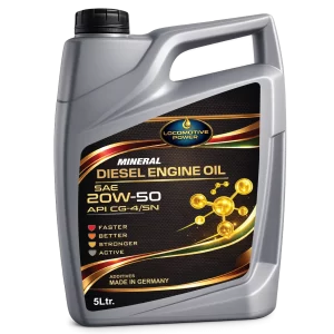 LOCOMOTIVE 20W-50 CG-4/SN DIESEL ENGINE OIL
