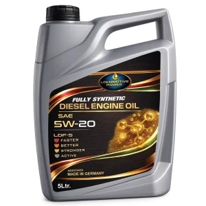 LOCOMOTIVE POWER 5W20 LDF-5 DIESEL ENGINE OIL